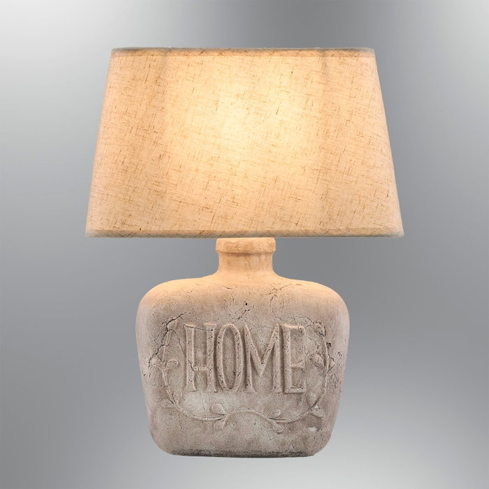 Opviq Lámpara de mesa de porcelana Gris Opviq Lámpara de mesa de porcelana Gris